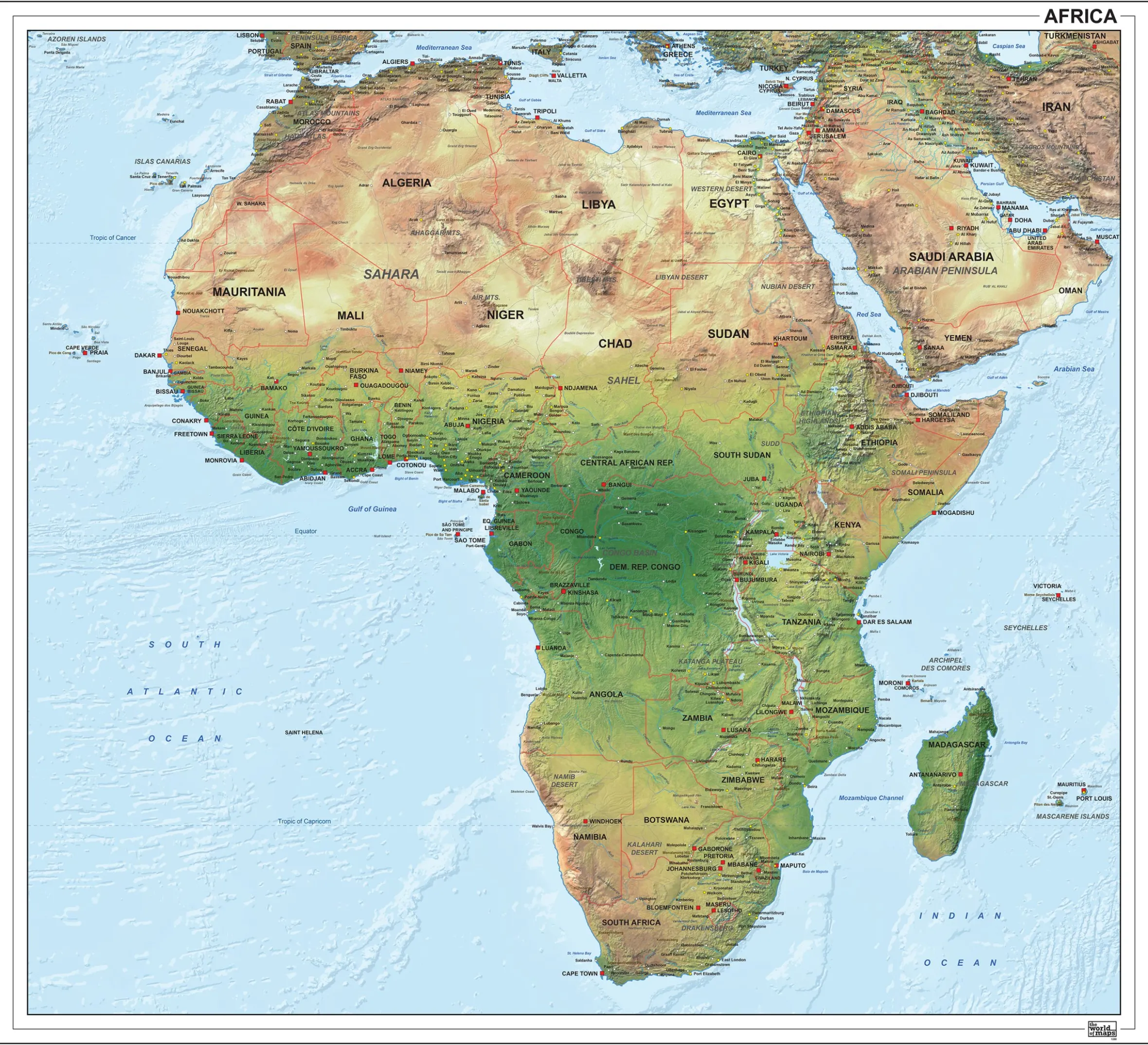 Afrika natuurkundig 1288