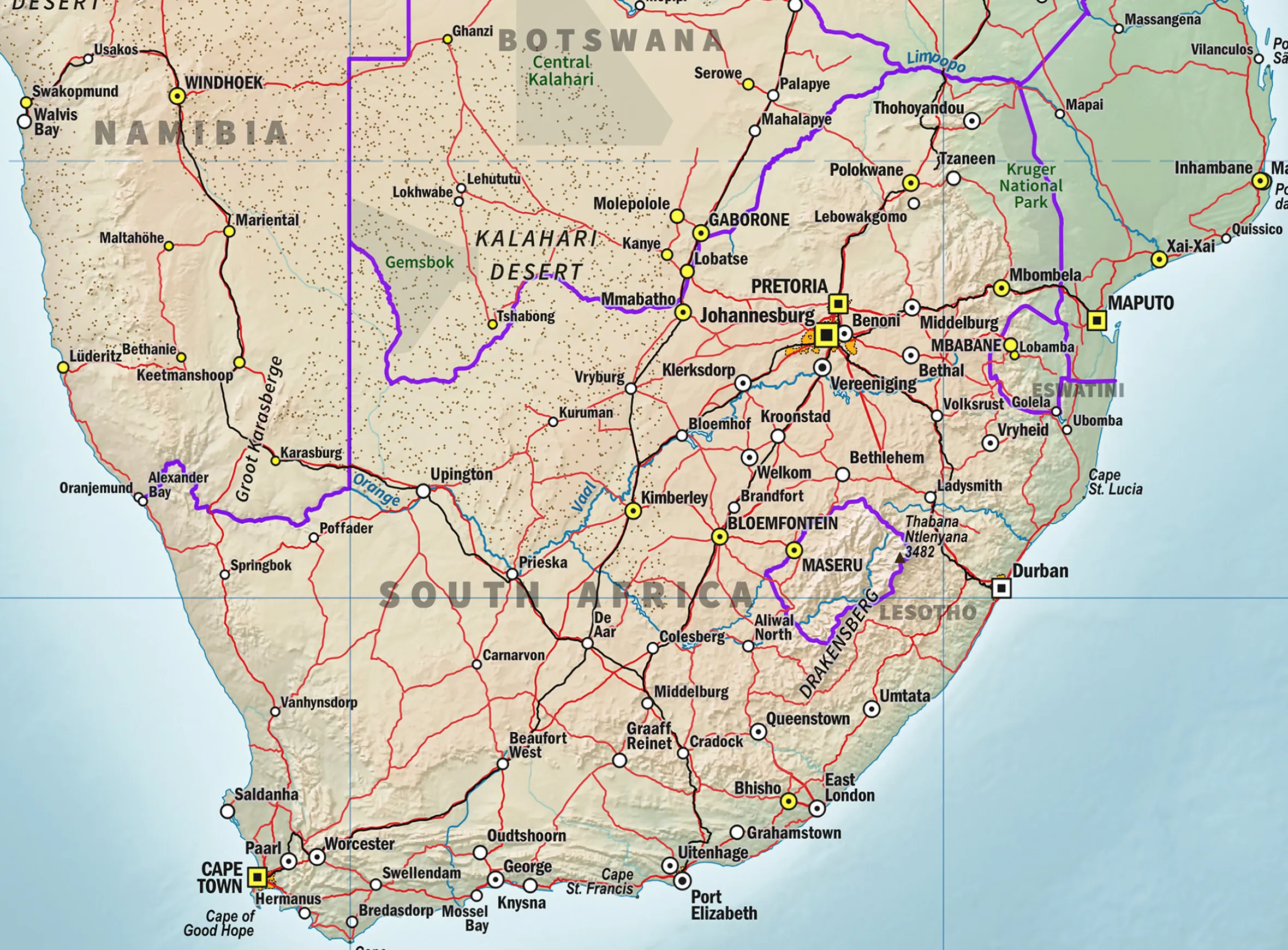 Afrika natuurkundig 1716