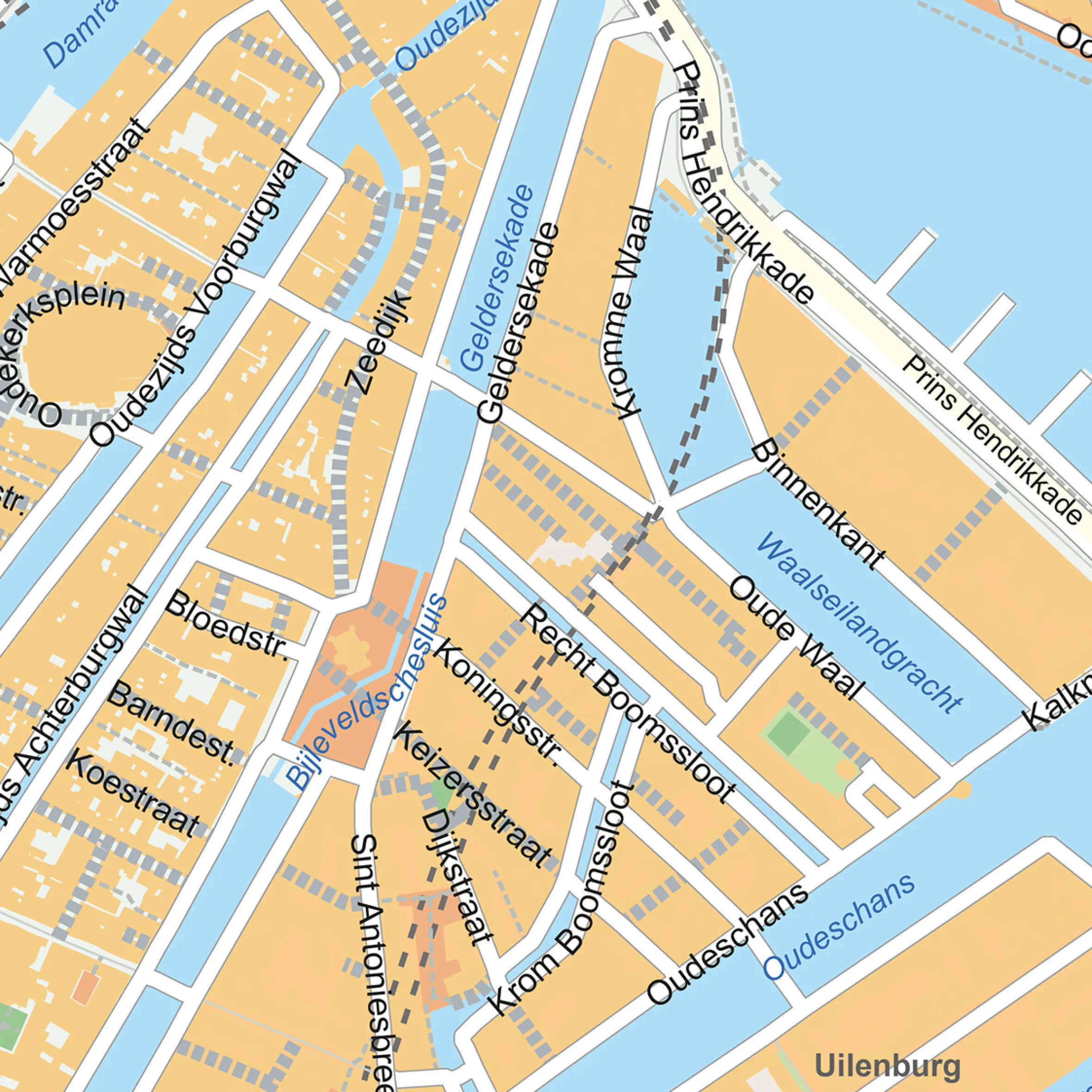 Centrumkaart Amsterdam 2071