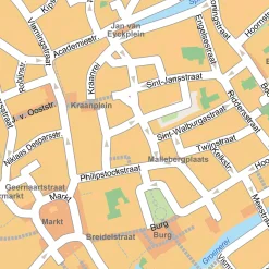Centrumkaart Brugge 2079