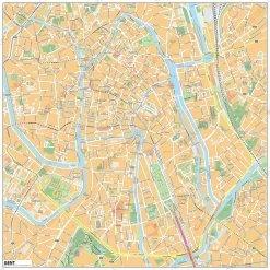 Centrumkaart Gent 2081