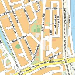 Centrumkaart Rotterdam 2075