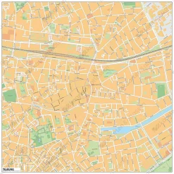 Centrumkaart Tilburg 2076