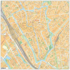 Centrumkaart Utrecht 2077