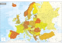 Complete Postcodekaart van Europa 1548