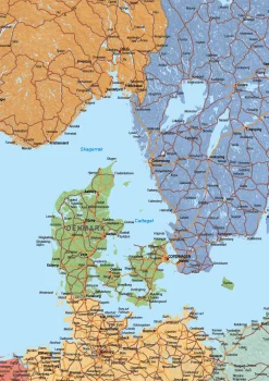Europa Kaart Staatkundig 1578
