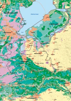 Grondsoortenkaart Nederland 1493