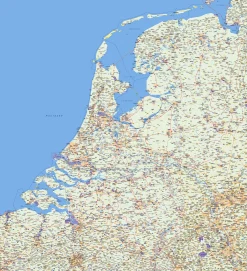 Industrieterreinen- / bedrijventerreinen kaart 1384