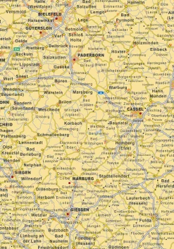 Kaart Benelux + Duitsland staatkundig 1508