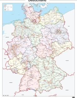 Kaart Duitsland 275