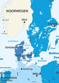 Kaart Europese Unie 1324