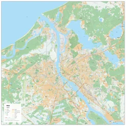 Kaart Riga 1897