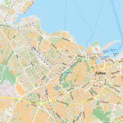 Kaart Tallinn 1905
