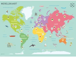 Kinder Wereldkaart 1388