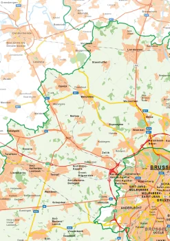 Natuurkundige kaart Vlaams-Brabant 362