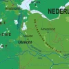 3 Natuurkundige Schoolkaarten NL/Europa/Wereld 1833