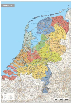 Nederland Kaart Staatkundig 1687