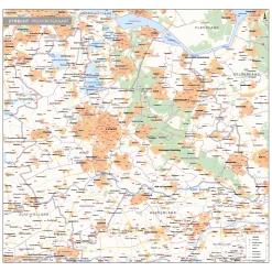 Postcode-/Gemeentekaart Utrecht 241