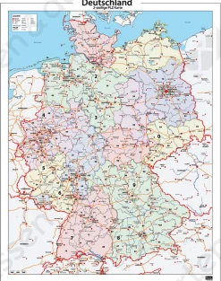 Postcodekaart Duitsland 282