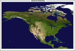 Satellietbeeld Noord-Amerika 1333