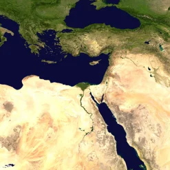 Satellietbeeld Wereld 554