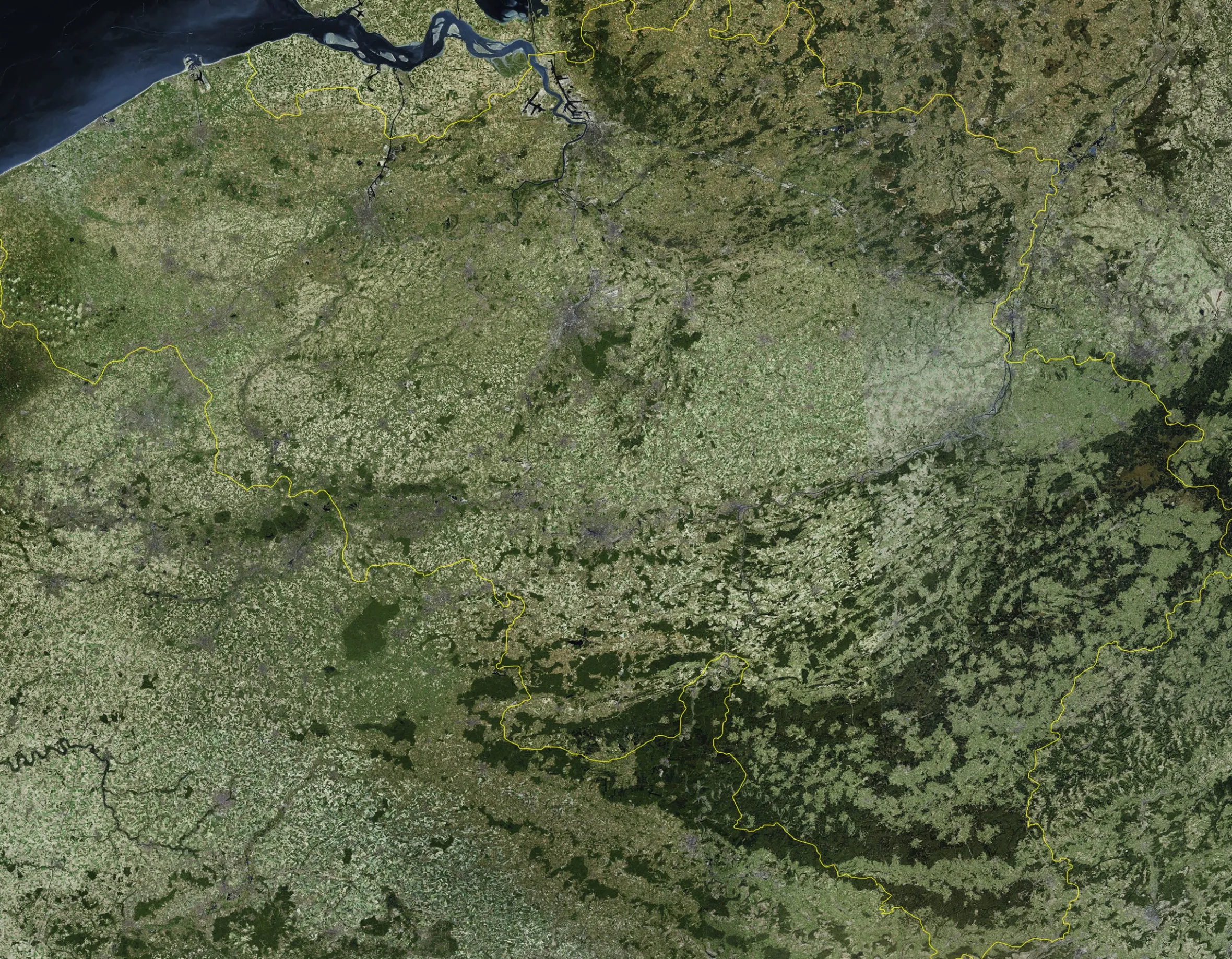 Satellietkaart België 49