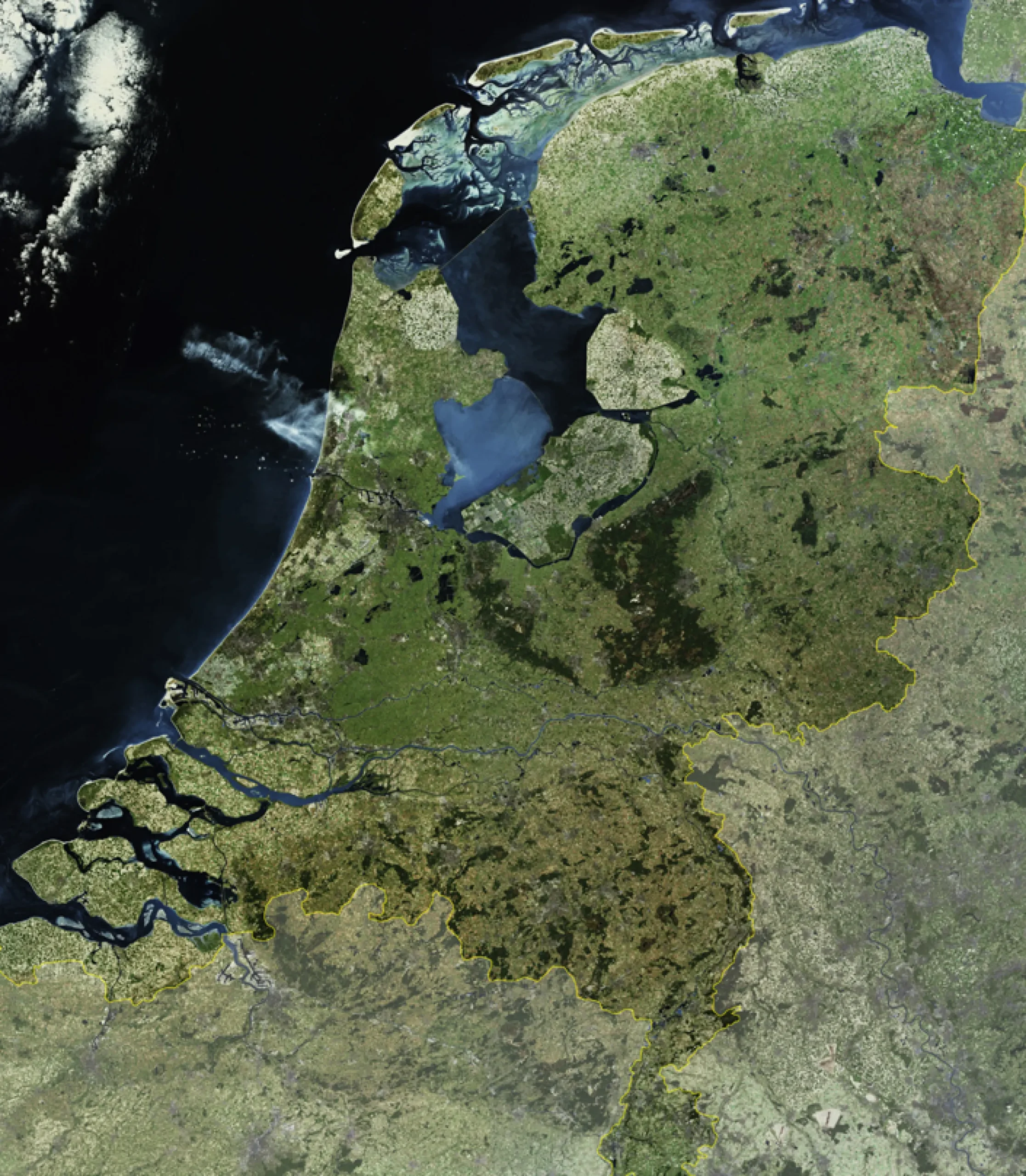Satellietkaart Nederland 39