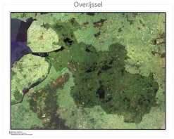 Satellietkaart Overijssel 1358