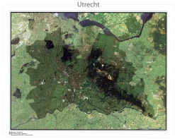 Satellietkaart Utrecht 1359