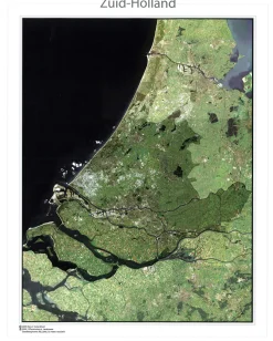 Satellietkaart Zuid-Holland 1361
