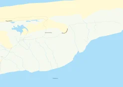 Schiermonnikoog kaart 1747