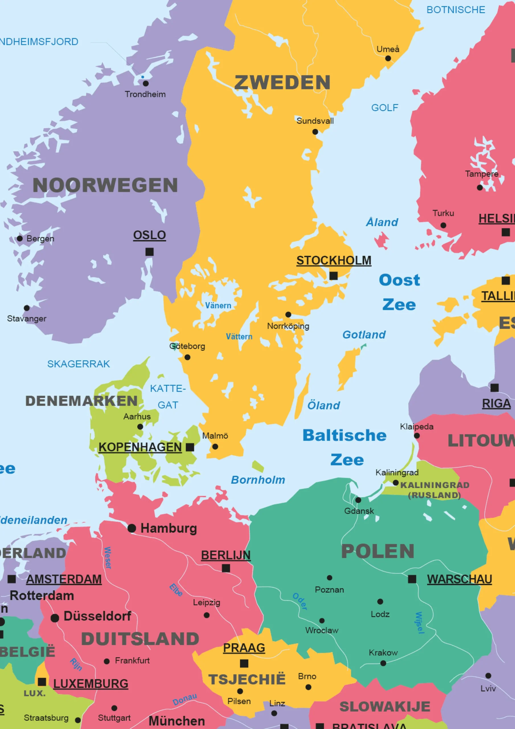 3 Schoolkaarten België/Europa/Wereld 1298