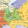3 Schoolkaarten Nederland/Europa/Wereld Gedetailleerd 1412