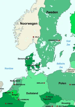 Schoolkaart Europa (1958-heden) 1778