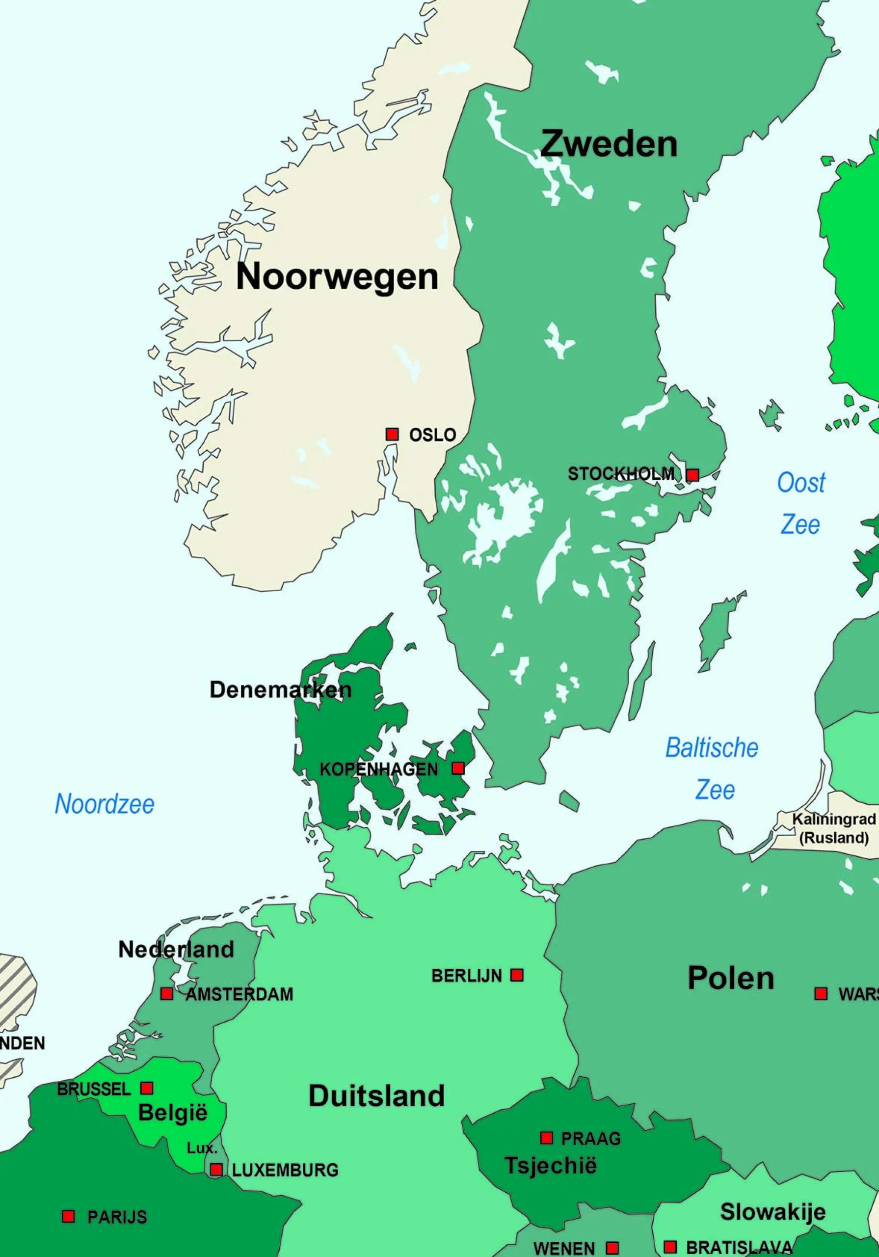 Schoolkaart Europa (1958-heden) 1778