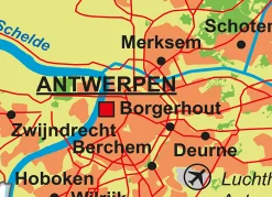 Schoolkaart provincie Antwerpen 1817