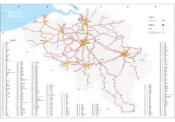 Spoorlijnenkaart België 1534