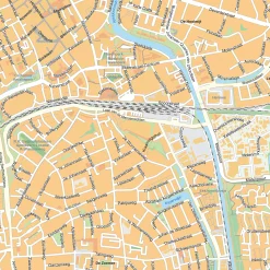 Stadsplattegrond Apeldoorn Gedetailleerde Kaart 1847