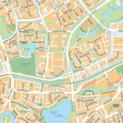 Stadsplattegrond Den Bosch Gedetailleerde Kaart 394