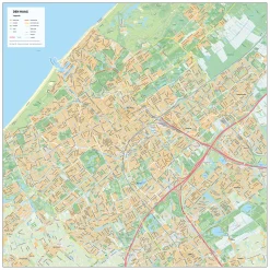 Stadsplattegrond Den Haag Gedetailleerde Kaart 395