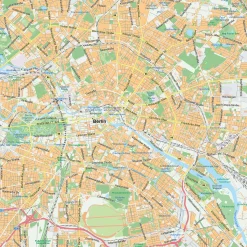 Stadsplattegrond Groot Berlijn / Berlin 1869