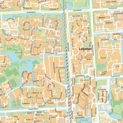 Stadsplattegrond Lelystad Gedetailleerde Kaart 1274