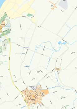 Texel kaart 1743
