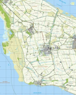 Topografische Kaart 43A Dirksland