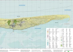 Topografische kaart Ameland