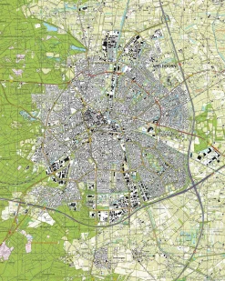 Topografische Kaart 33B Apeldoorn