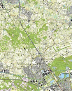Topografische Kaart 51B Best