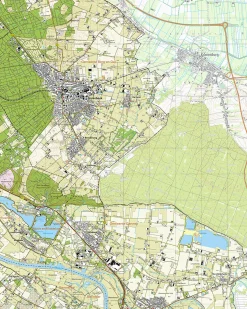 Topografische Kaart 46B Groesbeek