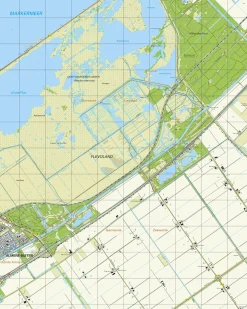 Topografische Kaart 26B Oostvaardersplassen