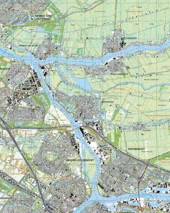 Topografische Kaart 38C Alblasserdam